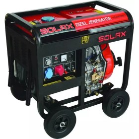 Resim Solax SDJ8500ME3 Dizel Jeneratör Marşlı Trifaze 7.5 Kva 
