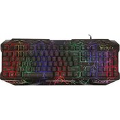 Resim Concord C-64 Mekanik Hisli Gaming Klavye Rainbow/USB/RGB Işıklı Q Klavye Türkçe Diğer