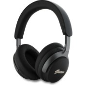Resim Guess Anc/enc Özellikli Kulak Üstü Bluetooth Kulaklık Guess Lisanslı Metal Yazı Logolu Script Seri Siyah 