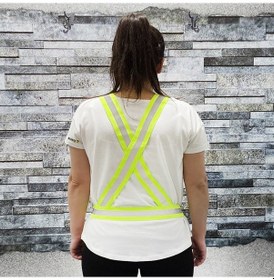 Resim Reflektörlü Scooter Bisiklet ve Motosiklet Pratik İkaz Yeleği 