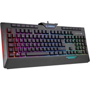 Resim Everest Rampage Rapıdo Plus Semi Mechanical Sese Duyarlı Işıklı Makrolu Oyuncu Gaming Klavyesi 