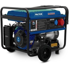 Resim Factor KGL10000CE3 9,4 kVA Trifaze Benzinli Jeneratör 380v 