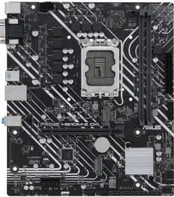 Resim ASUS Prime H610M-E D4-CSM DDR4 (3200MHz)OC M.2 VGA/HDMI/DP PCIe 4.0 1700P mATX Anakart 