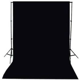 Resim Genel Markalar Black Screen Siyah Fon Perde 2x3m Fon Standı 2x3m Stand 