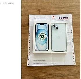 Resim Apple iPhone 15 İkinci El TR | 128 GB | Mavi 