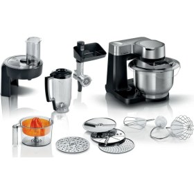 Resim Mediterian Metal MUMS2VM40 Mutfak Robotu li 300 + ml 220 - 240 V Siyah C / F Mo 