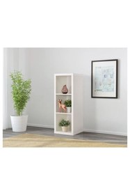Resim IKEA KALLAX, açık raf ünitesi, beyaz, 42x112 cm 