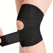 Resim Diz Patella Pedine Ayarlanabilir Sıkıştırma ile: Koşu ve Egzersiz için İdeal! 