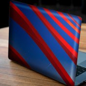 Resim Mavi Kırmızı Kontrast Fotoğraf Notebook Sticker, Laptop sticker,, Hp Sticker, Asus Sticker, 15.6 inç Sticker 