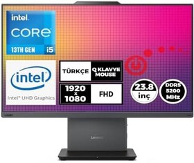 Resim Lenovo ThinkCentre Neo 50a 24 G5 i5-13420H 16GB 512GB SSD 23.8"FHD Fdos All In One PC 12SC000YTR 001 