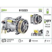 Resim Valeo KLIMA KOMPRESORU P207 P208 P308 P508 P5008 P2008 C3 II C4 C4 II DS4 DS3 C3 III C5 III C3 PICASSO BER 