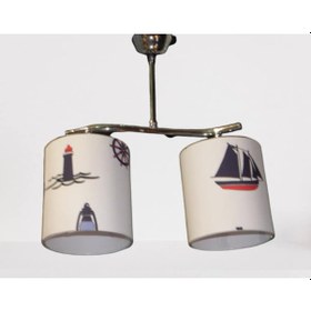 Resim Çocuk Odası Denizci 2 Li Avize 