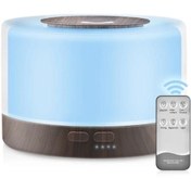 Resim BigSale Hava Nemlendirici Hava Difüzörü Aroma Nemlendirici Yağ Difüzörü Ultrasonik Ahşap 