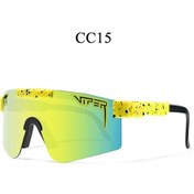 Resim Pıt Vıper Pit Viper Güneş Gözlüğü Uv400 - Bisiklet, Beyzbol, Softbol, Mtb Sporları İçin Erkek Ve Kadın Yetişkin Modelibej103 Altın 