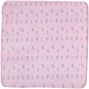 Resim Nessiworld Happy Zebra Land Fluffy Bebek Battaniye 64529 Pembe 