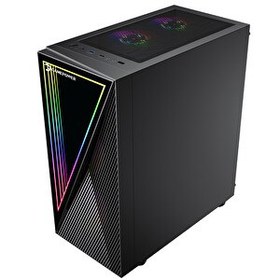 Resim Gamepower Ravadin Atx 3* Argb Infinity Fan Temper Cam Gaming Rgb Kontrolcüsü Kasa 