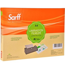 Resim SARFF 42MIC LAMİNASYON FİLMLERİ - A4(216X303) - 100ADET 