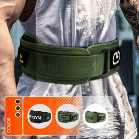 Resim GOUNODGYM Yüksek Kaliteli Güç Kaldırma Kemeri - Ayarlanabilir EVA Eğitim Ağırlık Kaldırma Spor Salonu Destek Kemeri, Dayanıklı Demir Toka ile, Siyah ve Yeşil, Ağırlık Kaldırma Destek|Ayarlanabilir Bel Destek|Dayanıklı İnşaat, Ağırlık Kaldırma Kemeri 