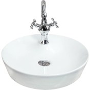 Resim Pure Concept Beyaz Tezgah Üstü Çanak Lavabo 