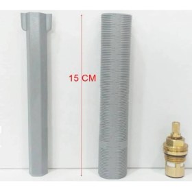 Resim Kale V200 Ankastre Stop Valf Uzatma Parçası 15 cm 