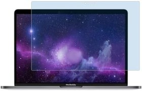 Resim McStorey MacBook Air 13 inç Uyumlu Şeffaf Anti BlueRay Ekran Koruyucu Mavi Mor Işık Filtreli Göz Konforu Net Görüntü A1369 A1466 Şeffaf 