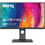 Resim BenQ PD2705Q 27 inç 2K QHD IPS Fabrika Kalibre Bilgisayar Monitörü, Grafik Tasarım ve Video Düzenleme için,%100 sRGB, DualView, USB-C, 65W Güç Dağıtımı, Papatya Zinciri, HDR10 ve CAD/CAM 