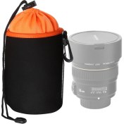 Resim Hongshou 10X14 cm Lens Iç Safra Çantası Su Geçirmez Koruyucu Kılıf portakal (Yurt Dışından) 