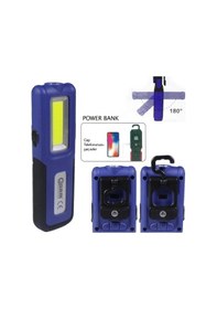 Resim Arm Esen109 Şarjlı Led Fener Mıknatıslı Lamba Powerbank 420 Lumen Çok Renkli 
