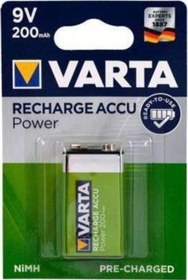 Resim 9 Volt 200mah Şarj Edilebilir 9 Volt Kare Pil 