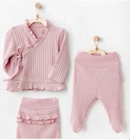 Resim Bebek Takım 2 Pcs Sweet Penguın-11457 Pembe 