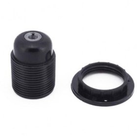 Resim ekiLamp E27 Dişli Duy - Siyah (10'lu Paket) 