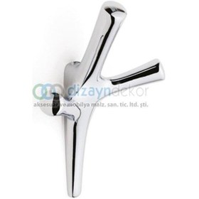 Resim Portmanto Askısı Mayal Üçlü Krom 202075 