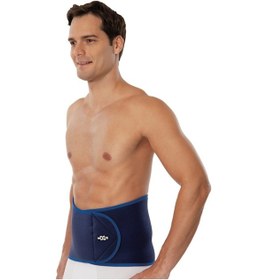 Resim Unisex Mavi Elastik Bel Desteği Termal Sauna Kemer Neopren Korse Nexus 889 Mavi 