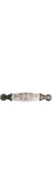 Resim Mestore Klasik Silindir Kulp Antik Sarı 96 mm - 9996670094597 