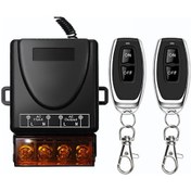 Resim Maiyame 220v Kablosuz Kumanda Anahtarı - 3000w Su Pompa Motoru Için Uzaktan Kontrol - Led Gösterge, Zamanlama Ve Kilitleme Modları 2 Kumanda Dahil 