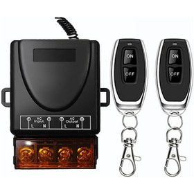 Resim Maiyame 220v Kablosuz Kumanda Anahtarı - 3000w Su Pompa Motoru Için Uzaktan Kontrol - Led Gösterge, Zamanlama Ve Kilitleme Modları 2 Kumanda Dahil 