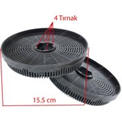 Resim Lanova Aspiratör Karbon Filtre Takımı (4 Tırnaklı) - 476039224 