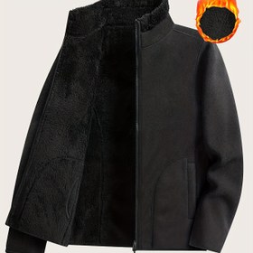 Resim Kadınlar İçin Kışlık Ters Çevrilebilir Ceket - Çift Yönlü Yaka & Fermuarlı Cepler, Mor Peluş, Kayak, Snowboard ve Açık Hava İçin Makinede Yıkanabilir Mont (Ceketsiz Seçenek) 