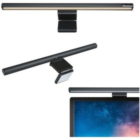 Resim Yifomall Monitör Işık Lambası Usb: Göz Koruyucu Led, 3 Renk Tonu, Sürekli Parlaklık Ayarı Ve Hafıza Özelliği İle Sabitlenebilir Klem Siyah 