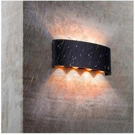 Resim Ct-8013 15 Watt Kapri Modern Led Aplik Amber Işık Siyah 