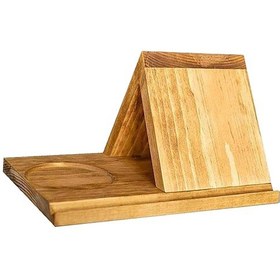 Resim Suntek Ahşap Kitap Dinlenme Kitap Tutucu Çalışma Yatak Odası 