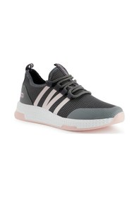 Resim Slazenger TUESDAY I Kadın Koyu Gri / Pembe Koşu & Yürüyüş Spor Ayakkabısı 