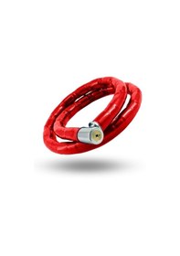 Resim Büro Ev Ofis Motosikleti İçin 2,2x150cm Kırmızı Motor Bisiklet Kilidi 