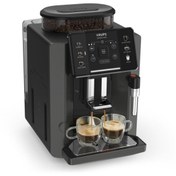 Resim Krups Sensation C50 Tam Otomatik Kahve Makinesi - Kömür Siyahı 