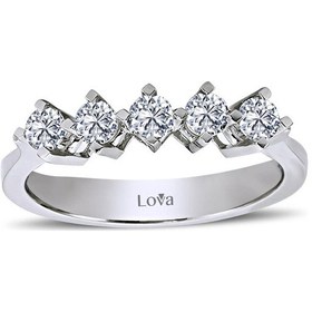 Resim Lova G Renk 0,43 Karat Pırlanta Beştaş Yüzük - 1010077 
