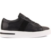 Resim Saillaker’s Sail Lakers - Siyah Deri Bağcıklı Erkek Sneaker 