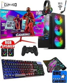 Resim DMC N10 ( Pubg,gta 5 ) I7-2600,16gb,500gb Hdd,256gb Ssd,4gb R7240 Gddr5,24''oyuncu Masaüstü Bilgisayar 