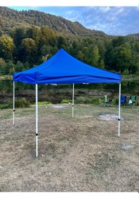 Resim Atabay Outdoor Gazebo Tente Üst Kumaşı Mavi 