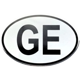 Resim Genel Markalar Arma GE oval 125x85 mm / armasız / YACIY188 