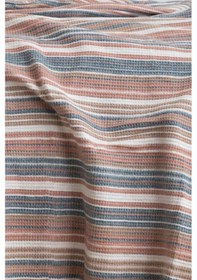 Resim Sarar 180x200 Çift Kişilik Dört Mevsim Battaniye - Gri Kiremit Re Kiremit 